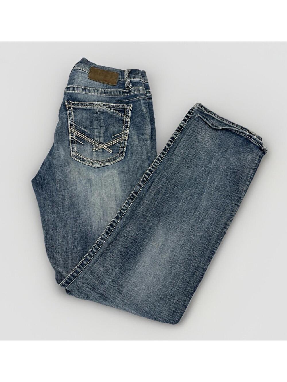 Women’s BKE Jake Straight Leg Medium Wash Jeans Size 31 Regular